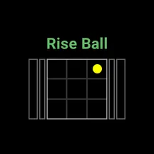 Wear OS watch showing the current pitch call